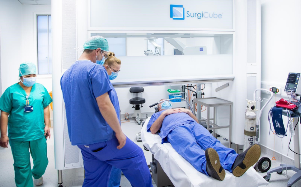 SurgiCube® im klinischen Operationsumfeld